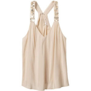 NWT Rebecca Taylor silk cami size S